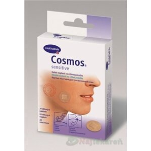 COSMOS Jemná náplasť na rany okrúhla (priemer 2,2cm)  20ks