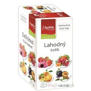 APOTHEKE PREMIER Lahodný košík ovocný čaj (4 druhy) 20x2g (40g)