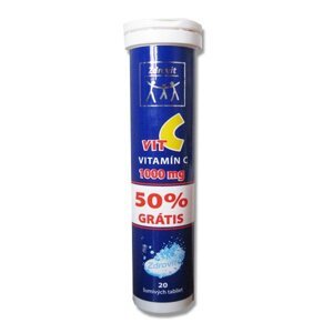 Zdrovit Vitamín C vitamíny a minerály 1000 mg 20 šumivých tabliet