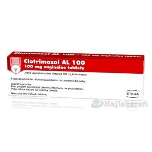 Clotrimazol AL 100 tbl vag 100 mg 1x6 ks