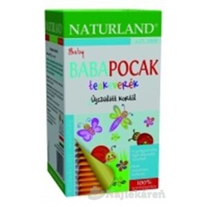 NATURLAND Čaj z bylinnej zmesi pre dojčatá, 20x1 g