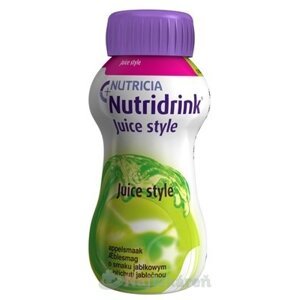 Nutridrink Juice Style, s jablkovou príchuťou (inov.2021) 4x200ml