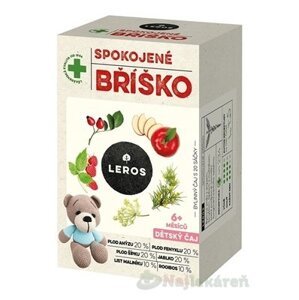 LEROS DETSKÝ ČAJ SPOKOJNÉ BRUŠKO  20x2g (40g)