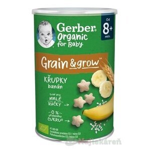 Gerber Organic CHRUMKY Ryžovo-pšeničné