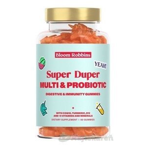 Bloom Robbins MULTI & PROBIOTIC žuvacie gumíky 60ks