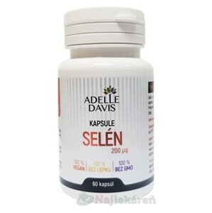 Adelle Davis SELÉN 200 mcg 60 kapsúl