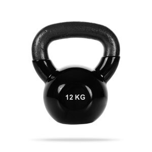 Kettlebell black - GymBeam, 12kg