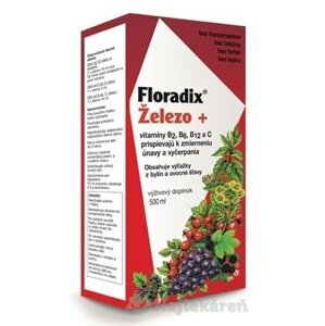 SALUS Floradix Železo +, 500ml