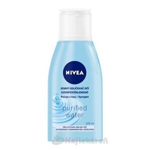 NIVEA Jemný ODLIČOVAČ očí Purified water pre citlivú oblasť očných partií 125 ml