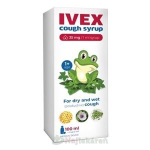 IVEX sirup na kašeľ pre deti 100 ml