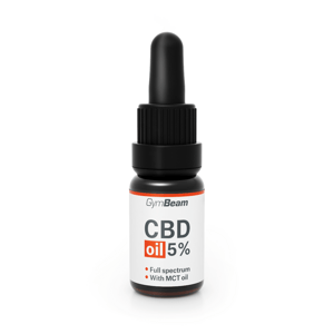 CBD olej 5% - GymBeam, 10ml