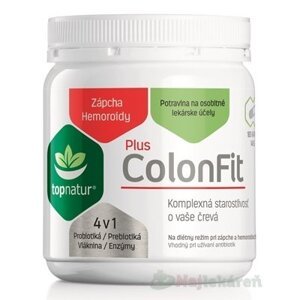 Topnatur ColonFit PLUS enzýmy vláknina 180 kapsúl