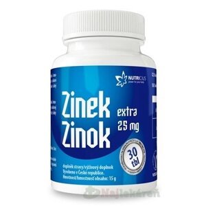 NUTRICIUS Zinok EXTRA 25 mg 30 tabliet