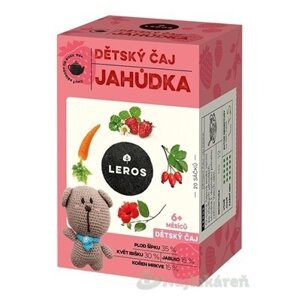 LEROS DETSKÝ ČAJ JAHÔDKA 20x2g (40g)