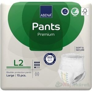 ABENA Pants Premium L2, navliekacie nohavičky (veľ. L), 15 ks