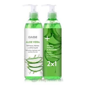 BABÉ Telo ALOE VERA gél 100% 2x300ml