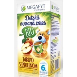 MEGAFYT Detská ovocná zmes BIO JABLKO S INULÍNOM, 20x2g