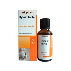 HYLAK forte na hnačku, nadúvanie a kŕče v bruchu 30ml