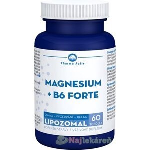 Pharma Activ Lipozomal MAGNESIUM + B6 FORTE, 60 cps