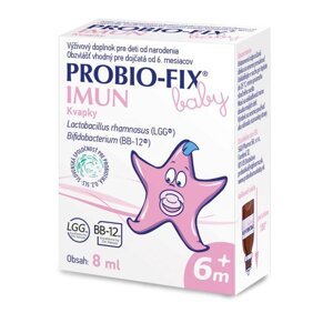 PROBIO-FIX IMUN baby kvapky na podporu správneho trávenia, 1x8ml