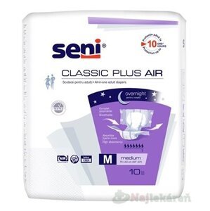 Seni CLASSIC PLUS AIR plienkové nohavičky (veľkosť M) 10 ks