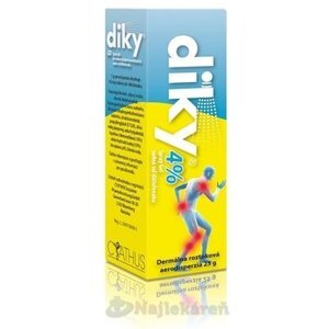 DIKY 4 % Spray Gel na bolesť 30 ml