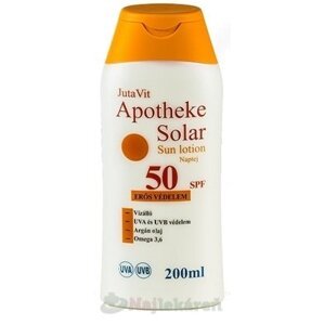 JutaVit Apotheke Solar Sun lotion 50 SPF mlieko 200ml