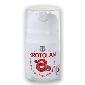 KROTOLAN hadí krém s hrejivým účinkom na pohybový aparát 50 ml