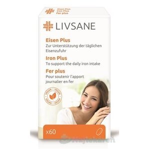 LIVSANE Železo Plus s Vitamínmi 60 tbl