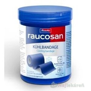 Raucosan KÜHLBANDAGE chladiaca elastická bandáž, 8cmx4,5m, 1ks