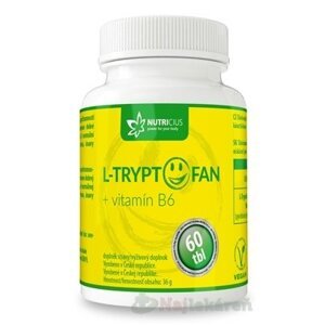 NUTRICIUS L-TRYPTOFAN + vitamín B6 60 tabliet