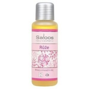 Masážny olej Ruža BIO SALOOS Naturcosmetics 50 ml