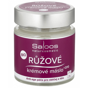 Krémové maslo Ružové BIO SALOOS Naturcosmetics 110 ml