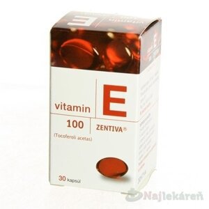 VITAMÍN E 100mg Zentiva 30cps