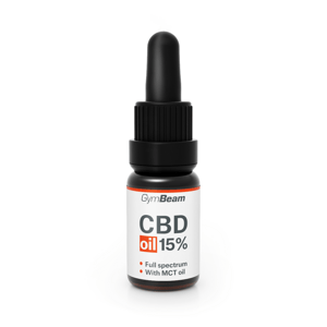 CBD Olej 15% - GymBeam, 10ml