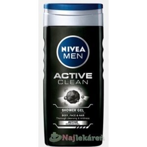 NIVEA MEN SPRCHOVÝ GÉL Active Clean 250ml