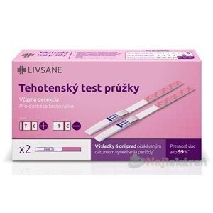 Livsane včasný tehotenský test 2 ks