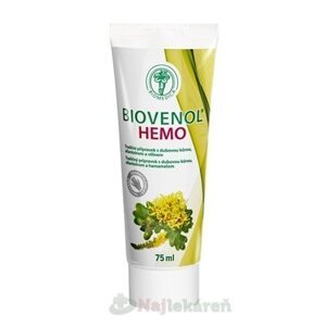 BIOMEDICA BIOVENOL HEMO gél na hemoroidy 75 ml