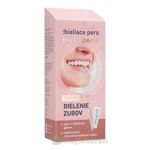 Biela perla pasta + bieliace pero na bielenie zubov