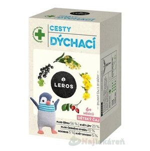 LEROS DETSKÝ ČAJ DÝCHACIE CESTY 20x2g (40g)