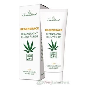 Cannaderm REGENERACE regeneračný krém