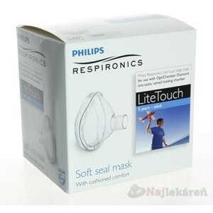 RESPIRONICS LiteTouch MASKA inhalačná - veľká 1ks