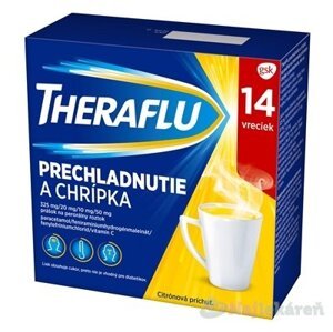 THERAFLU horúci nápoj na chrípku a prechladnutie 14 vrecúšok