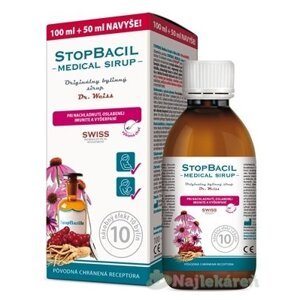 Dr. Weiss STOPBACIL Medical sirup na prechladnutie 150 ml