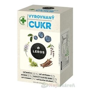 LEROS VYROVNANÝ CUKOR 20x1g (20g)