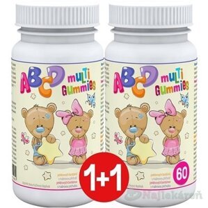 ABCD muLTi Gummies - Clinical, gumové želé, 2x60 ks