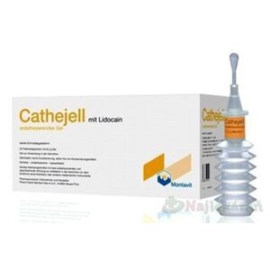 CATHEJELL LIDOCAIN C, gel urt (lidokaínová instilácia 12,5 g) 1 ks