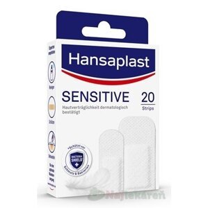 Hansaplast SENSITIVE hypoalergénna náplasť  20ks