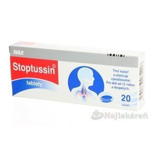 STOPTUSSIN tablety proti kašľu 20 tbl