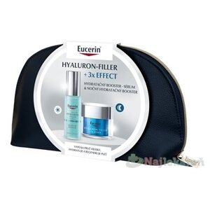 Eucerin Kazeta HYALURON-FILLER + 3xEFFECT hydratačné sérum 30ml + nočný hydratačný booster 50ml